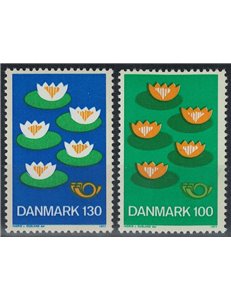 DANIMARCA 1977 Norden, Consiglio nordico 2v MNH**