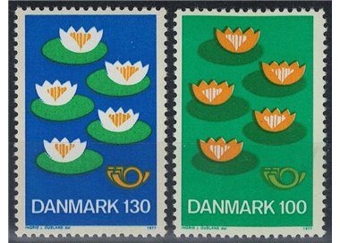 DENMARK 1977 Norden, Nordic Council 2v MNH**