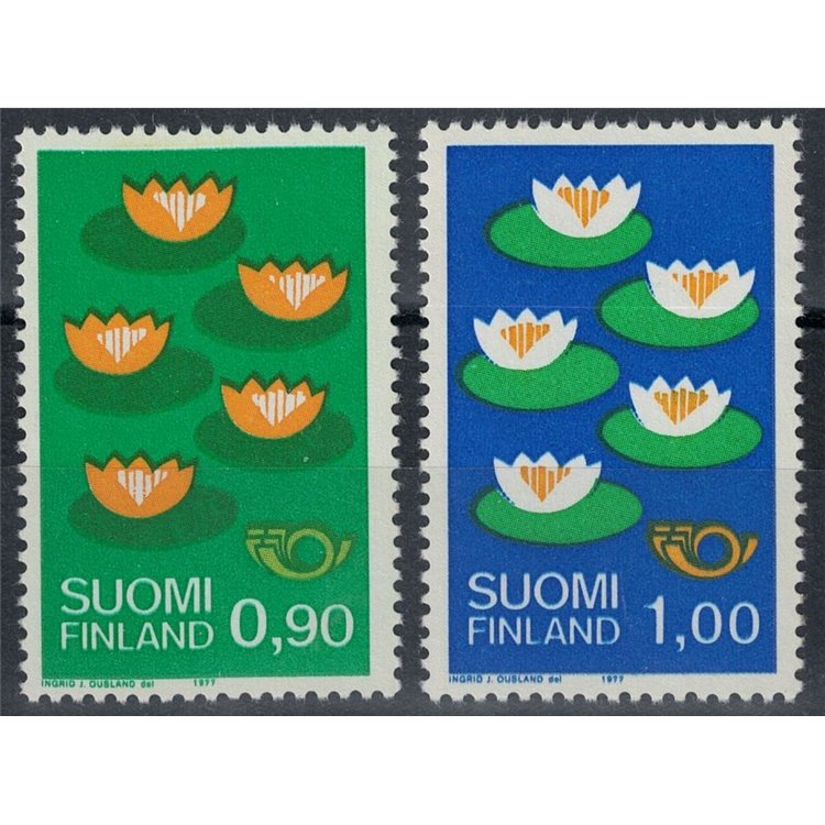 FINLAND 1977 Norden, Nordic Council 2v MNH**
