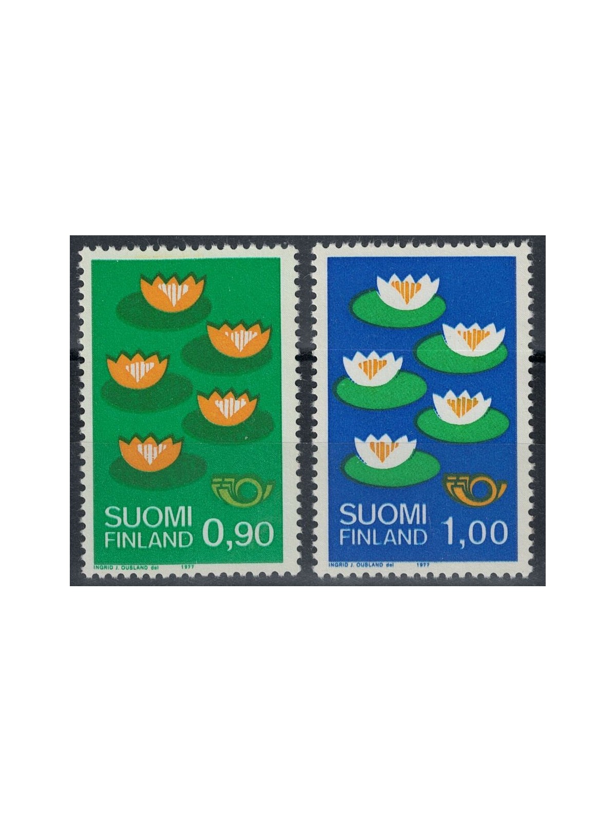 FINLAND 1977 Norden, Nordic Council 2v MNH**
