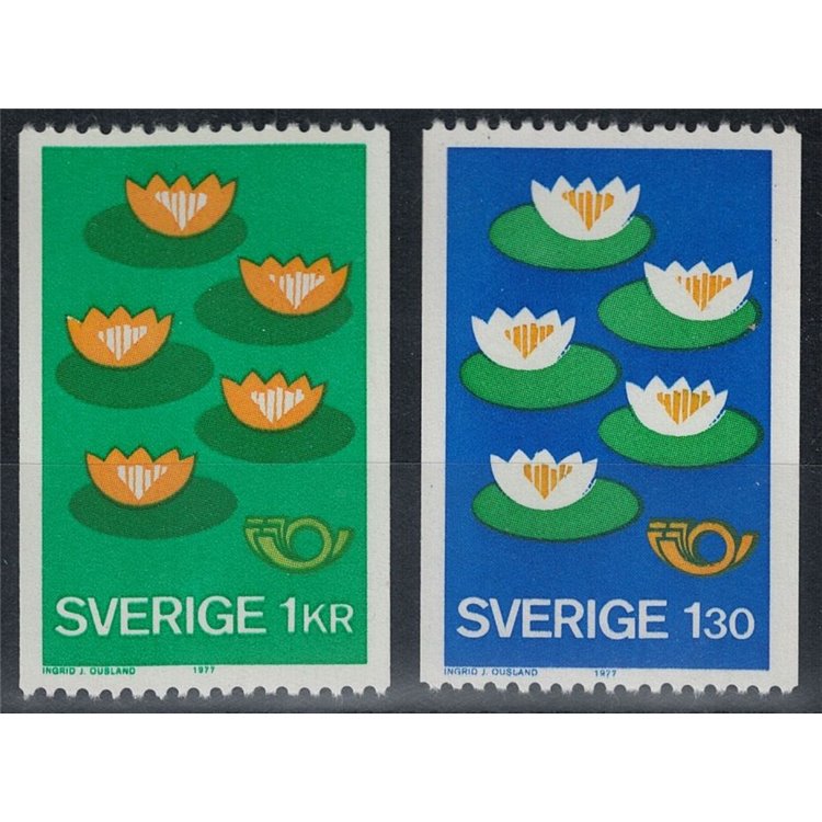 SWEDEN 1977 Norden, Nordic Council 2v MNH**