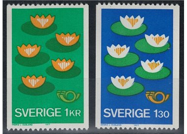 SWEDEN 1977 Norden, Nordic Council 2v MNH**