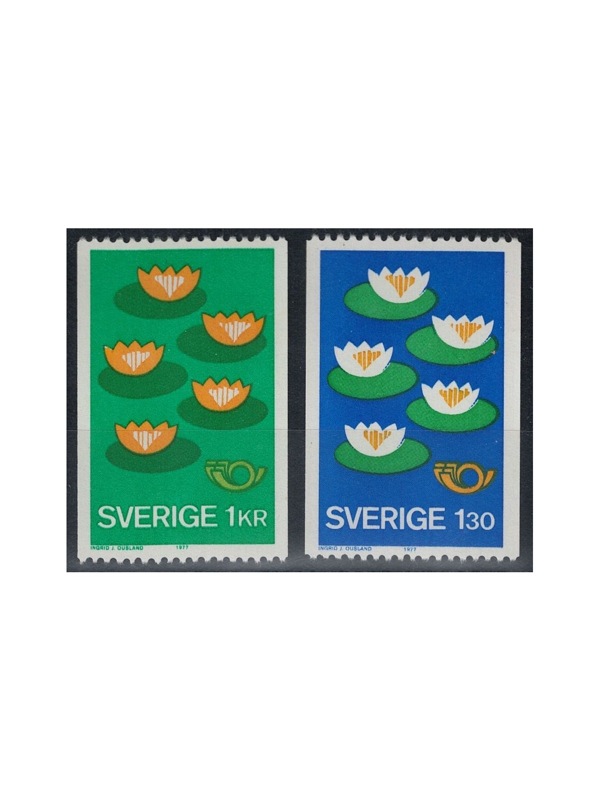SWEDEN 1977 Norden, Nordic Council 2v MNH**