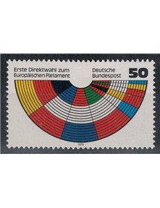 GERMANY BRD 1979 European Parliament Elections MNH**
