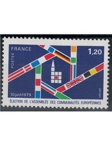 FRANCE 1979 European Parliament Elections MNH**