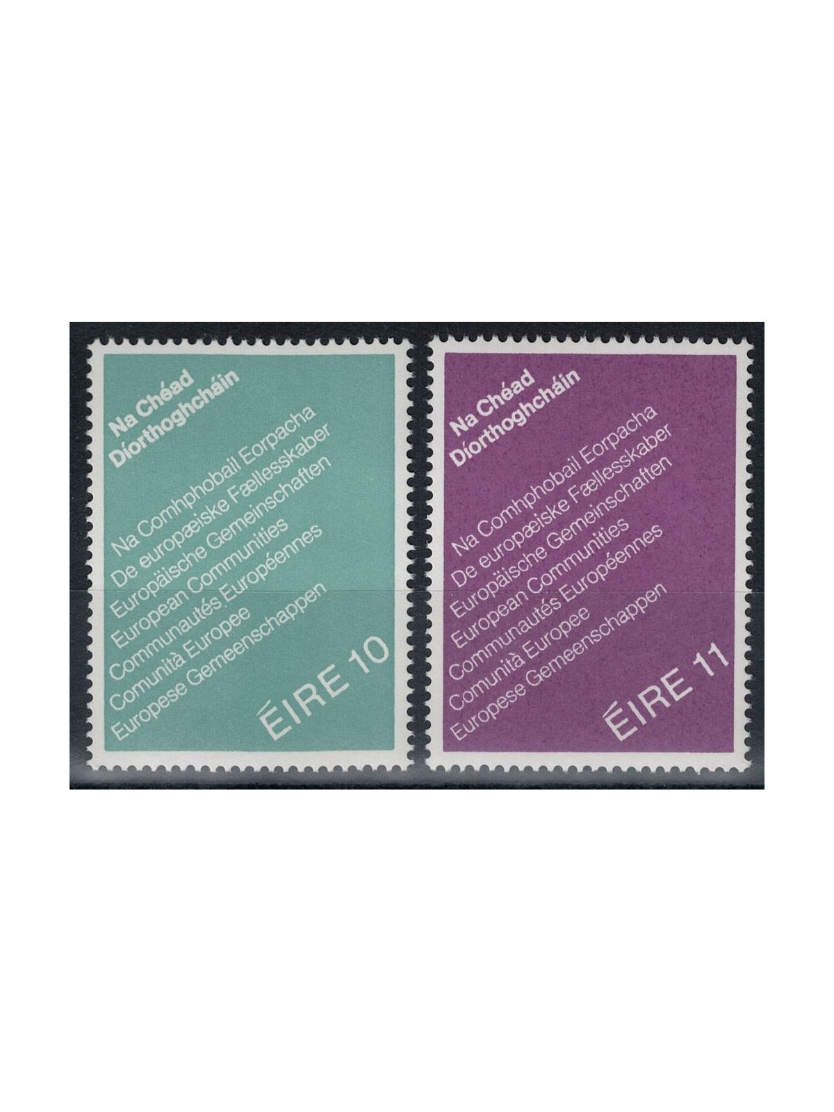 IRELAND 1979 European Parliament Elections 2v MNH**