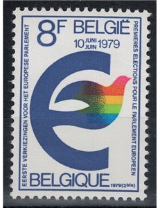 BELGIUM 1979 European Parliament Elections 1v MNH**