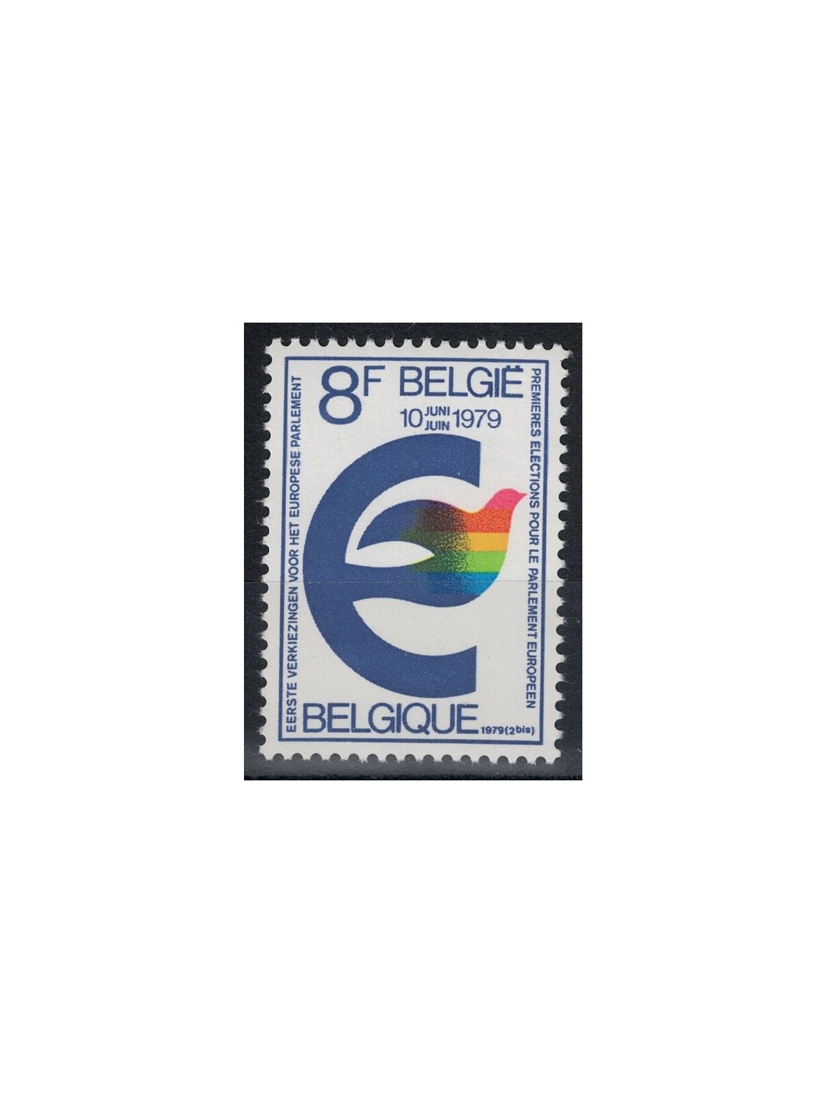 BELGIUM 1979 European Parliament Elections 1v MNH**
