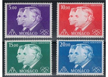 MONACO 1982 Princes Rainier III and Albert 4v MNH**