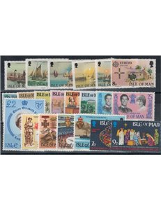 MAN 1981 Complete Vintage no s/s 21v MNH**