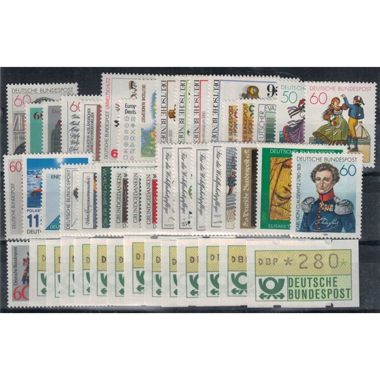 GERMANY BRD 1981 Complete Vintage 50v MNH**