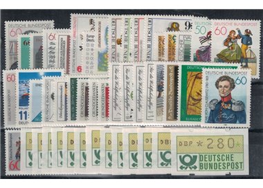 GERMANIA BRD 1981 Annata Completa 50v MNH**