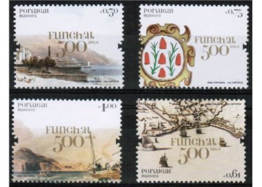 MADEIRA 2008 5th Centenary of Funchal 4v MNH**