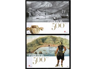 MADEIRA 2008 5th Centenary of Funchal 2 s/s MNH**