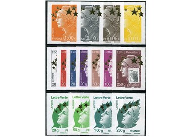 FRANCE 2012 Maxi Marianne de Beaujard ‘Etoile d'Or’ 15v MNH**