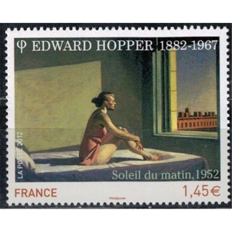 FRANCE 2012 Art (Edward Hopper) MNH**