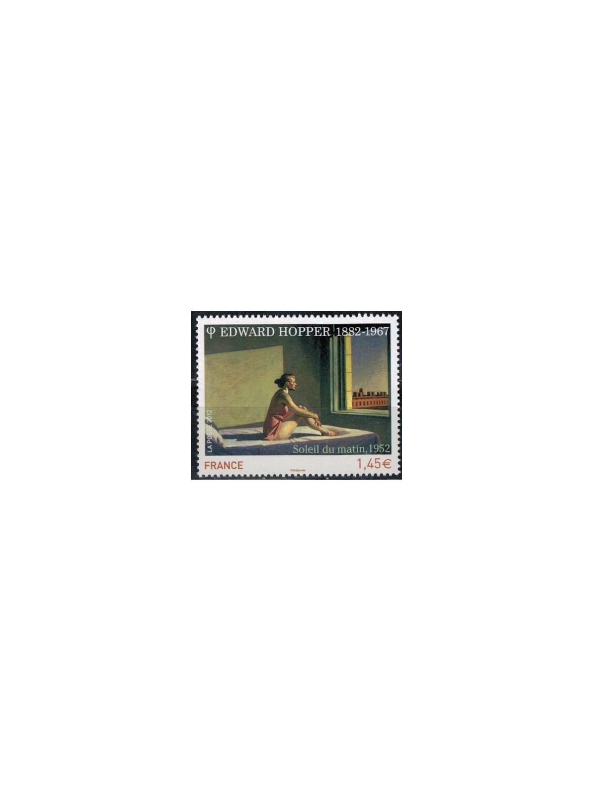 FRANCIA 2012 Arte (Edward Hopper) MNH**