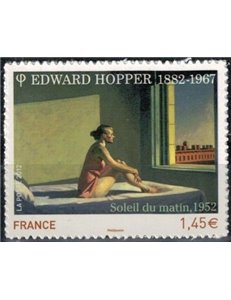 FRANCIA 2012 Arte (Edward Hopper) ad. MNH**