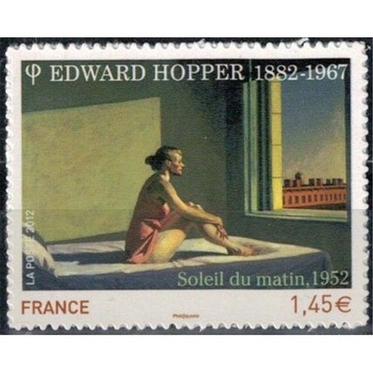 FRANCIA 2012 Arte (Edward Hopper) ad. MNH**