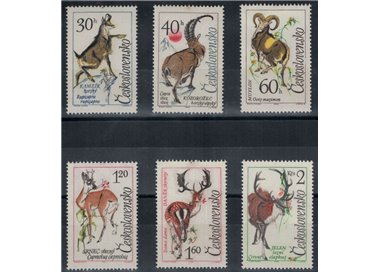 CZECHOSLOVAKIA 1963 Animals 6v MNH**