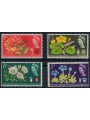 GREAT BRITAIN 1964 Botanical Congress with phosphorous bands 4v MNH**