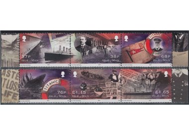 MAN 2012 Titanic 6v MNH**