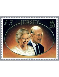 JERSEY 2007 Nozze di Diamante MNH**