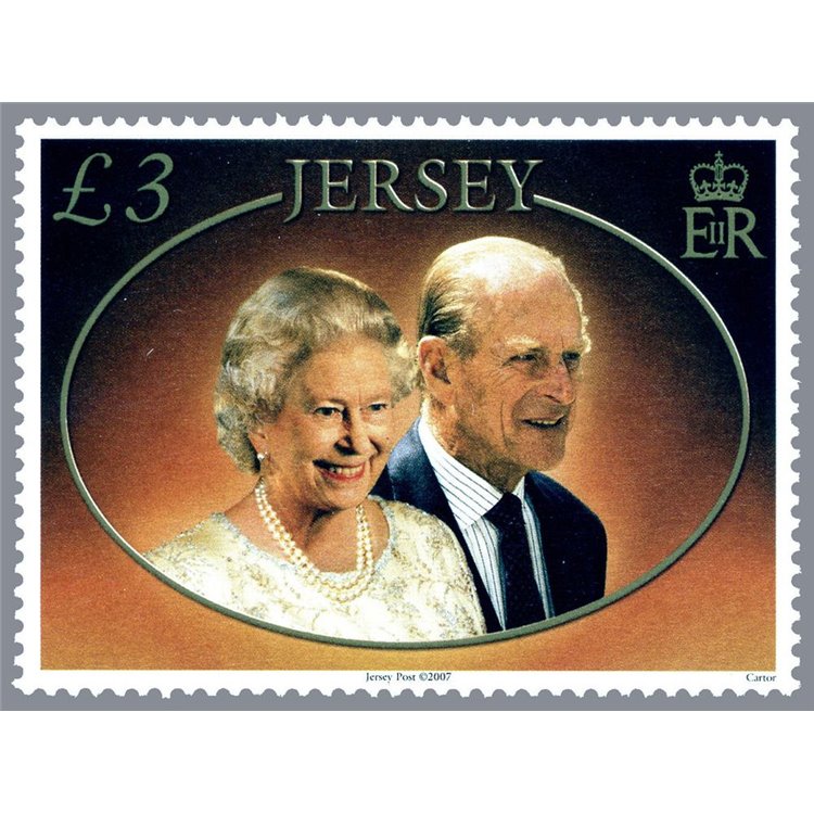 JERSEY 2007 Nozze di Diamante MNH**