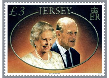 JERSEY 2007 Nozze di Diamante MNH**