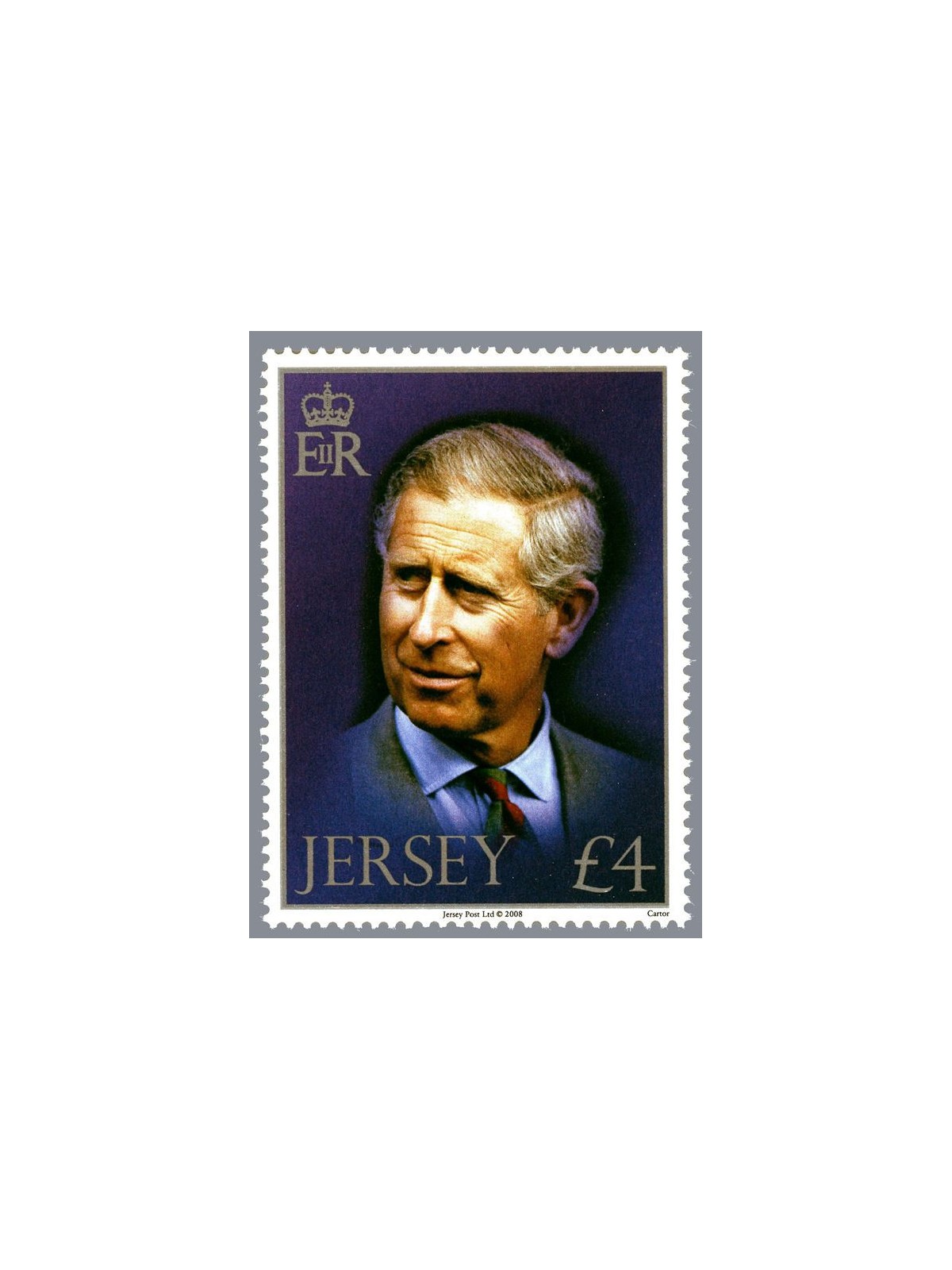 JERSEY 2008 Compleanno del Principe Carlo MNH**