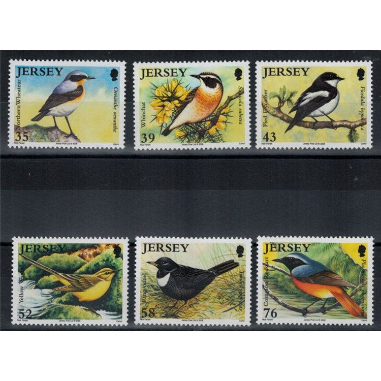 JERSEY 2008 Birds 6v