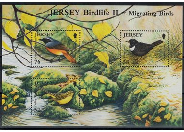 JERSEY 2008 Migratory Birds (2nd series) s/s MNH** - s/s79