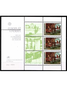 MADERA 1982 Europa BF MNH**