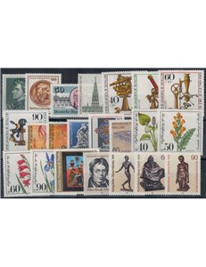 BERLIN 1981 Complete year 22v MNH**