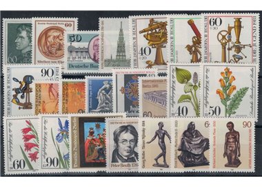 BERLIN 1981 Complete year 22v MNH**