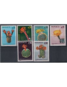 MONACO 1974 Piante esotiche 6v MNH**