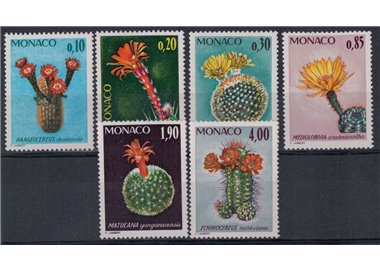 MONACO 1974 Piante esotiche 6v MNH**