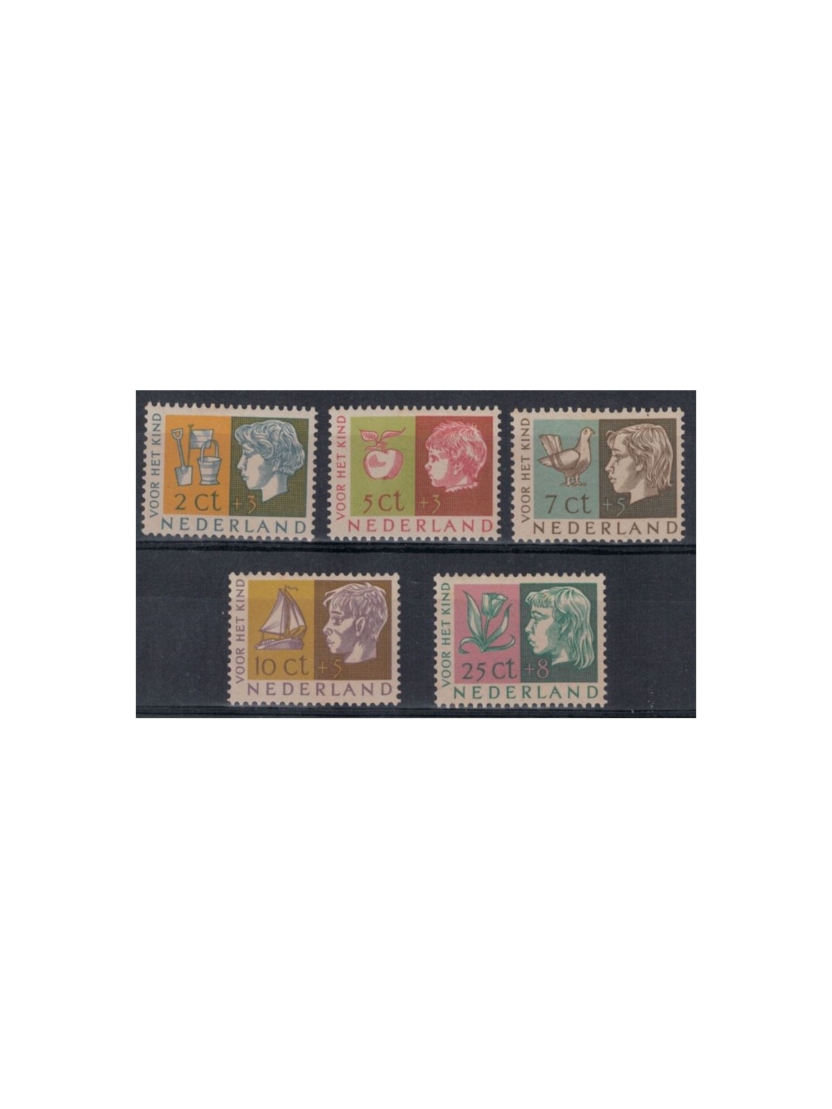 OLANDA 1953 Pro infanzia 5v MNH**