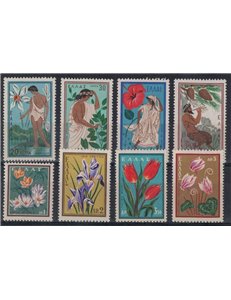 GRECIA 1958 Congresso protezione natura 8v MNH**
