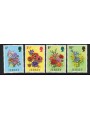 JERSEY 1974 Fiori 4v MNH**