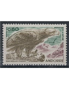 ANDORRA FRENCH 1972 Protection of Nature MNH**