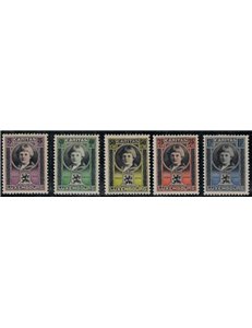 LUXEMBOURG 1926 Caritas, pro infanzia 5v MH*