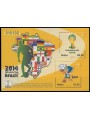 MALTA 2014 Coppa del mondo di calcio BF MNH**