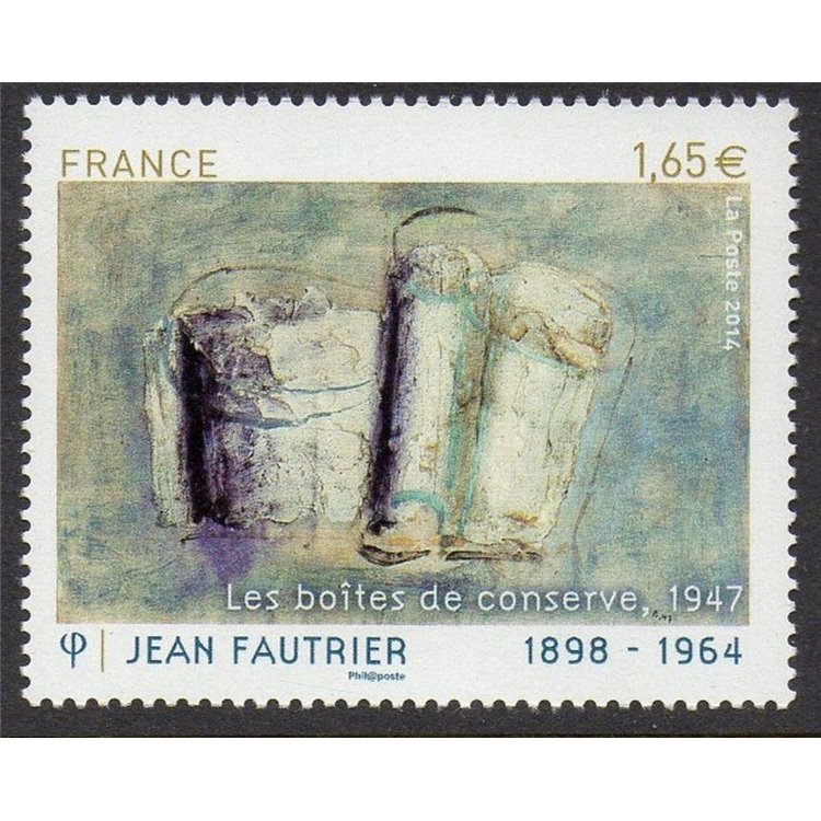 FRANCIA 2014 Arte (Jean Fautrier) MNH**