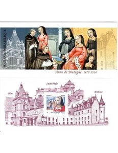 FRANCIA 2014 Anna di Bretagna (Souvenir Filatelico)