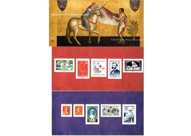 FRANCIA 2014 Croce Rossa Francese (Souvenir Filatelico)