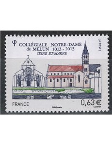 FRANCIA 2013 Chiesa Collegiata Notre-Dame MNH**