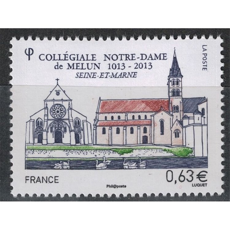 FRANCE 2013 Collegiate Church of Notre-Dame MNH**