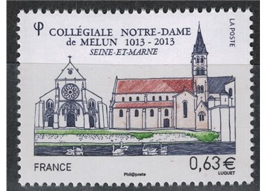 FRANCIA 2013 Chiesa Collegiata Notre-Dame MNH**