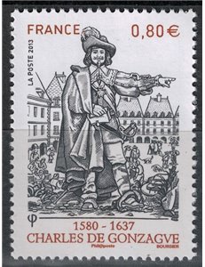 FRANCE 2013 Carlo I Gonzaga 1v MNH**